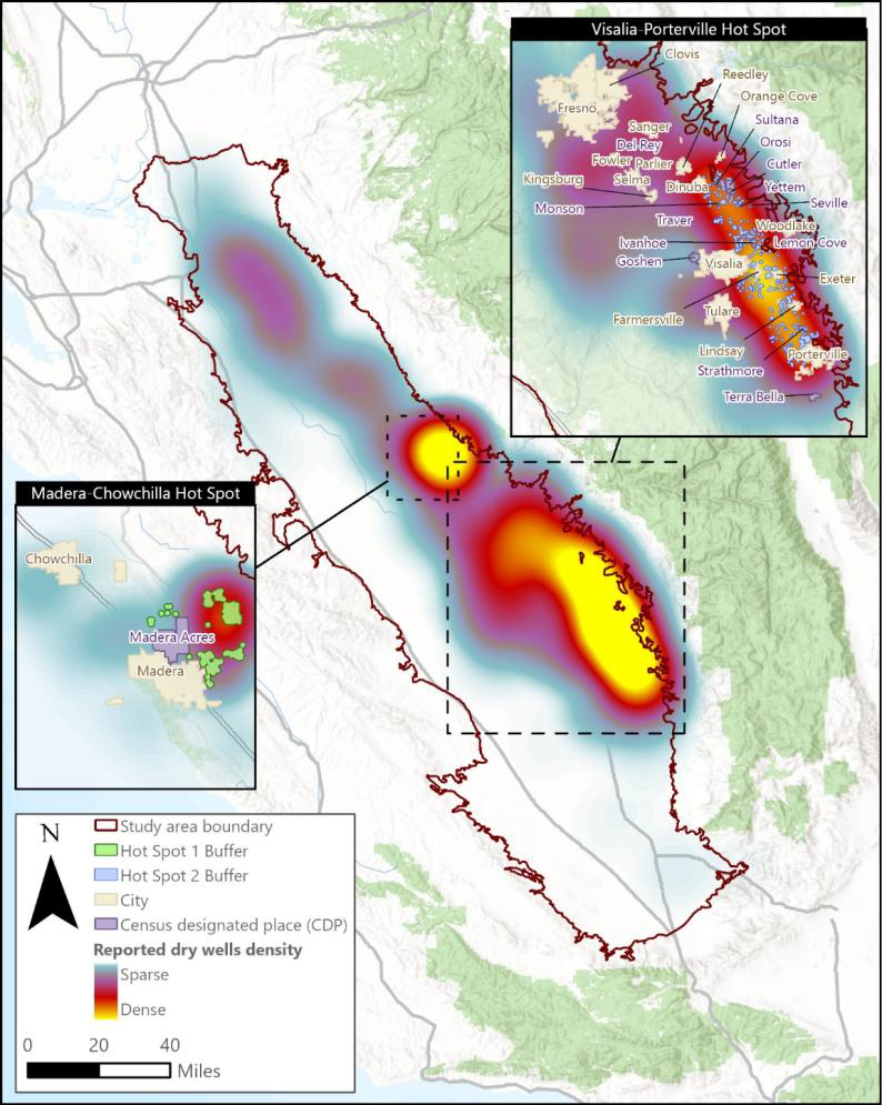 Hot spot map