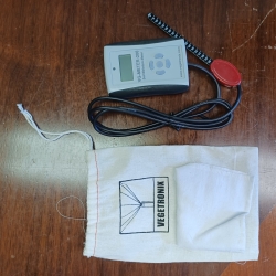 A soil moisture meter, the Vegetronix VG-METER-200