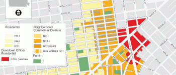 Land-Use Plan Map for part of San Francisco